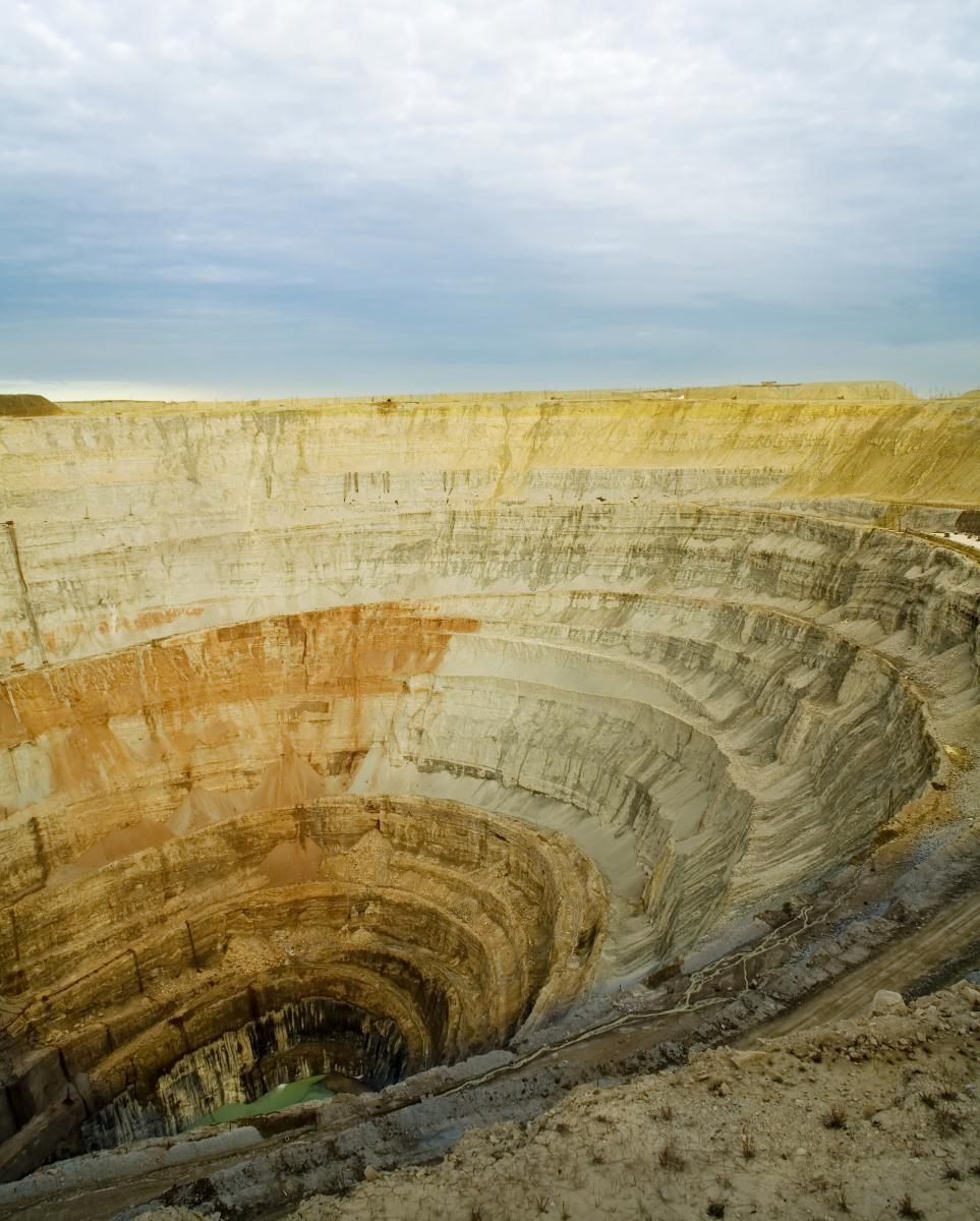 Rare earth elements strip mine